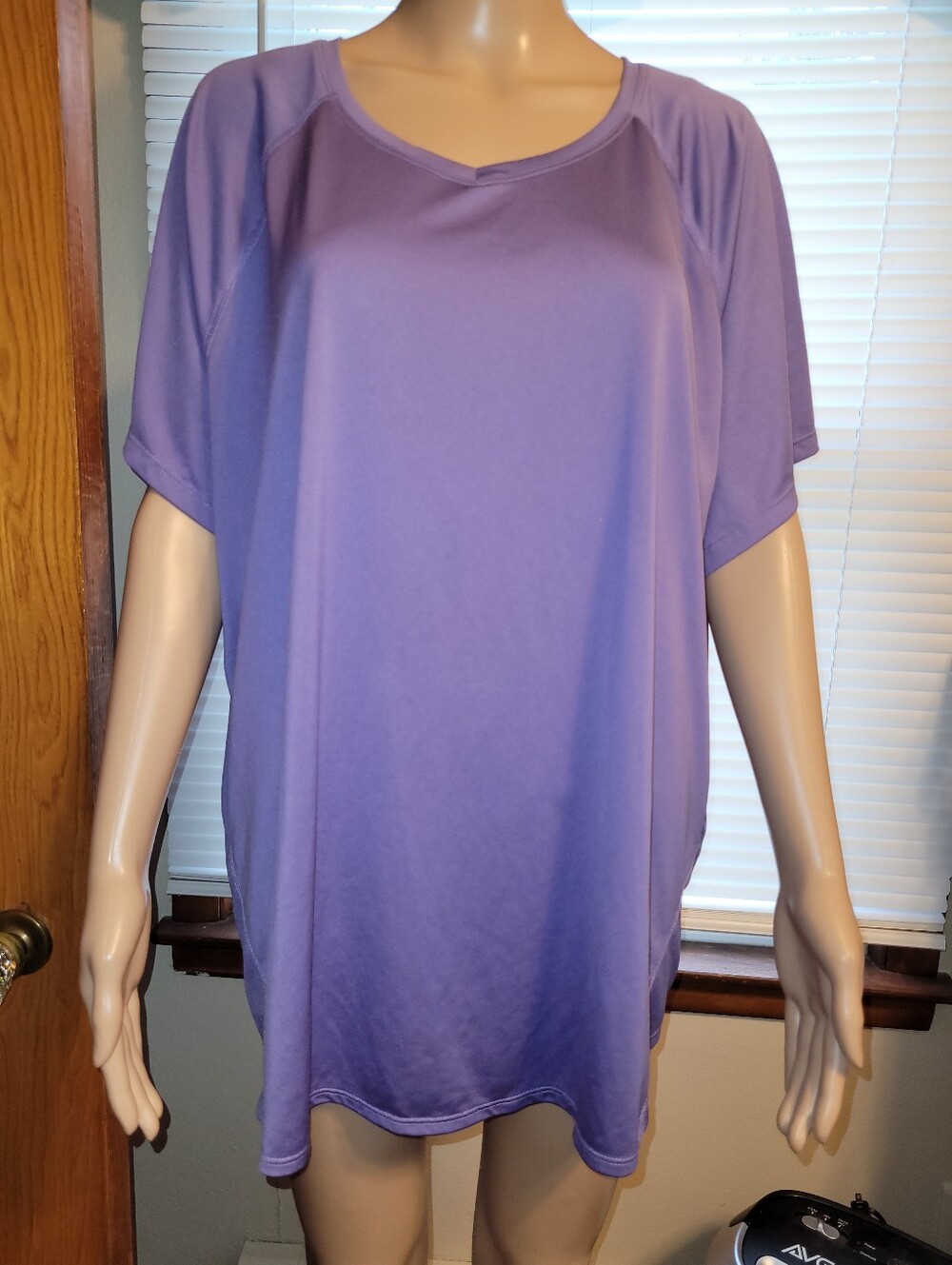 Tek Gear - Lavender Women's Top - Short Sleeve Tee. 3X